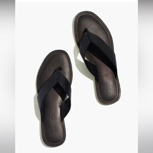 Madewell Boardwalk Chunky Leather Thong Sandal NWT